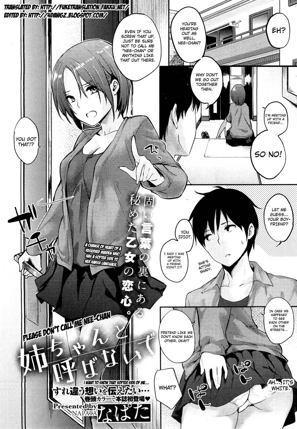 Hentai Manga Comic-Please Don't Call Me Nee-chan-Read-5